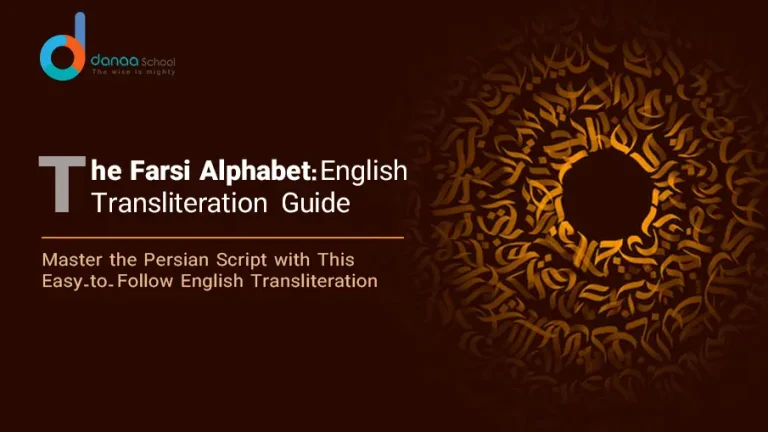 Farsi Alphabet with English Transliteration