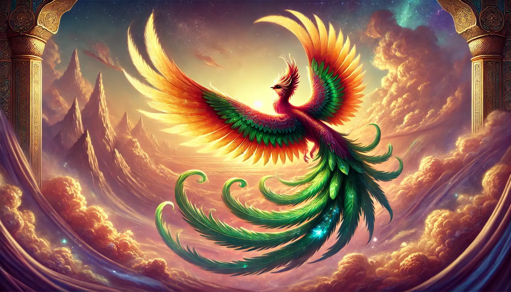 Huma Bird - Mythical Creatures of Persian Culture