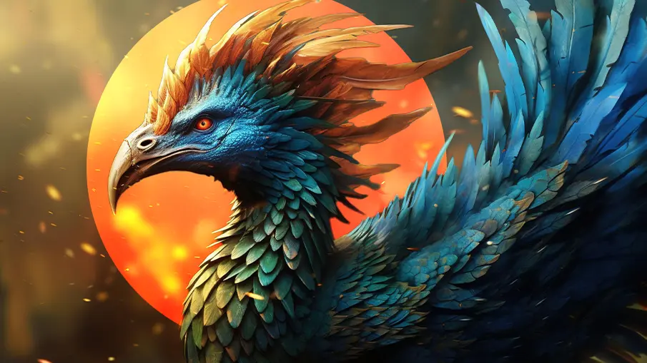 Simurgh- Persian mythological creatures