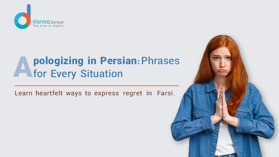 Common ways to say sorry in Farsi with translations