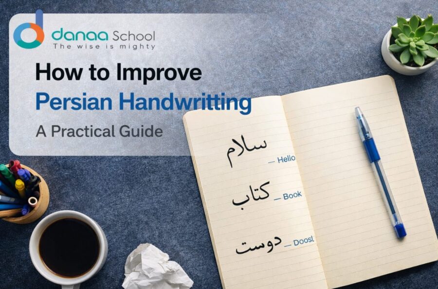 how to improve persian handwriting step by step
