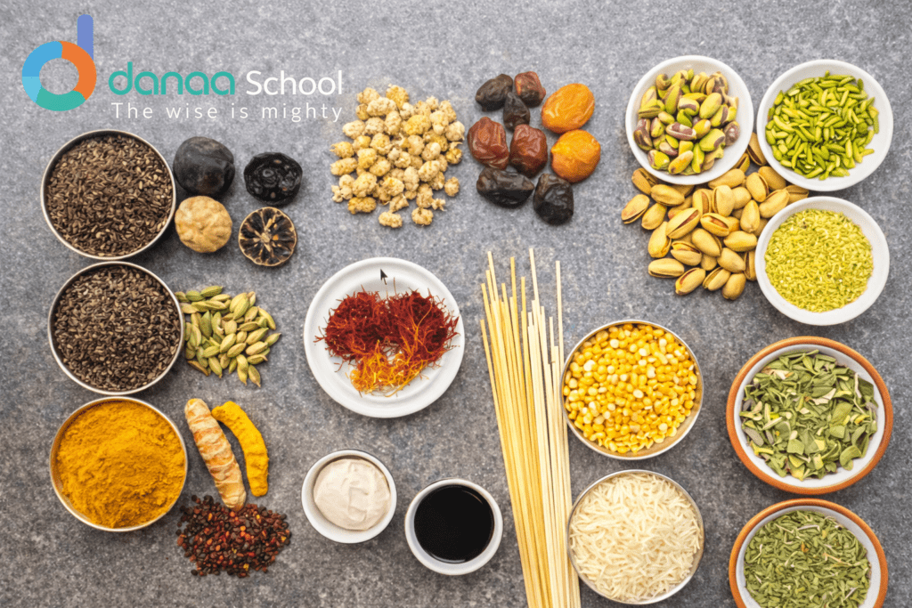 Essential Iranian spices in Persian cuisine