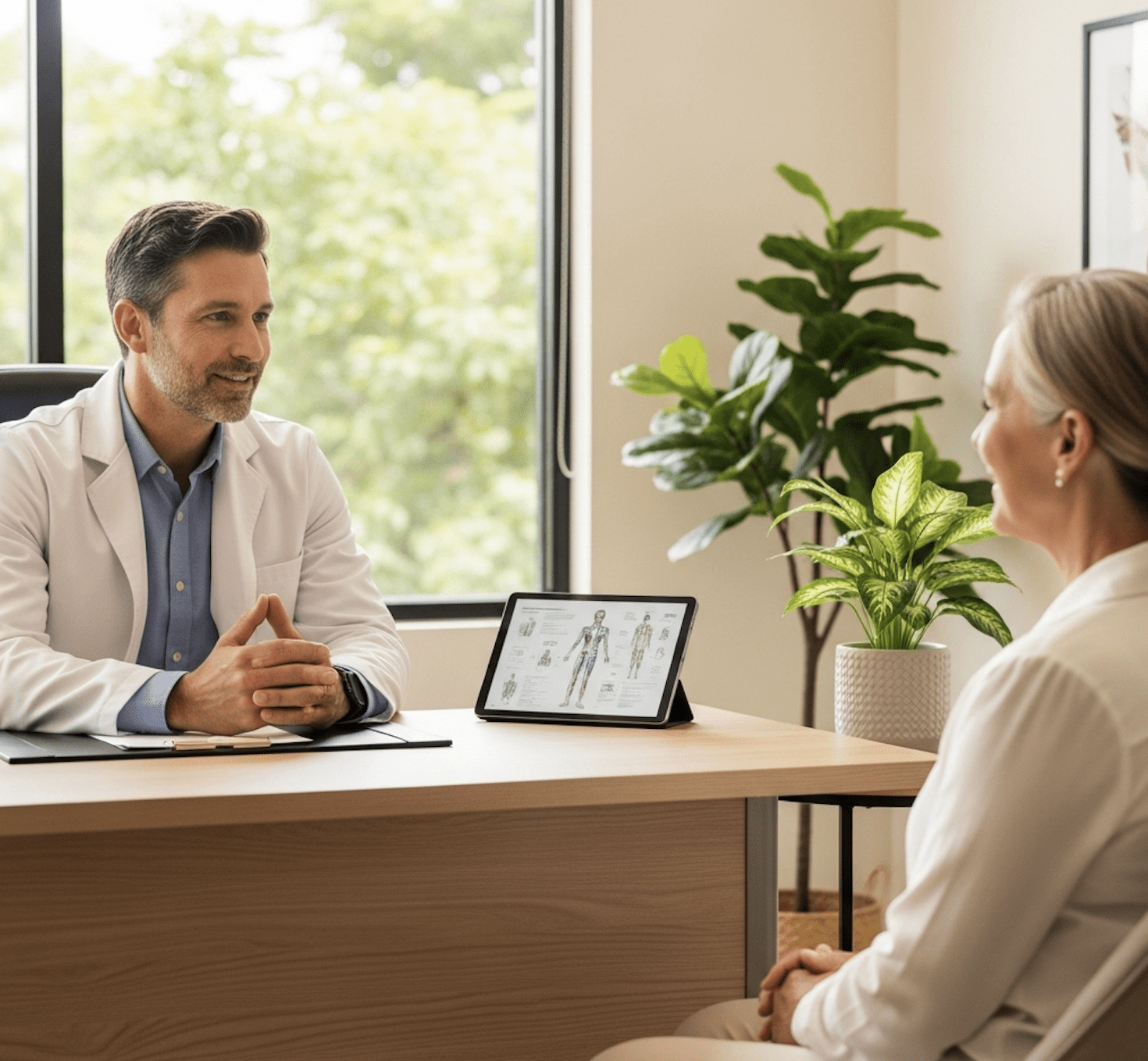 Medical Farsi vocabulary list notebook and stethoscope