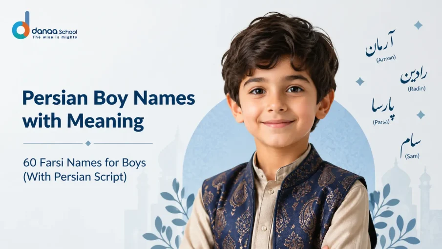 Persian Boy Names with Meaning — 60 Farsi Names for Boys (With Persian Script)