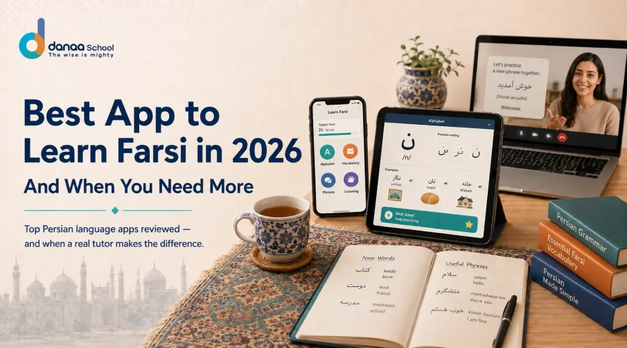 Best Apps to Learn Farsi in 2026 (And When You Need More) | Danaa School