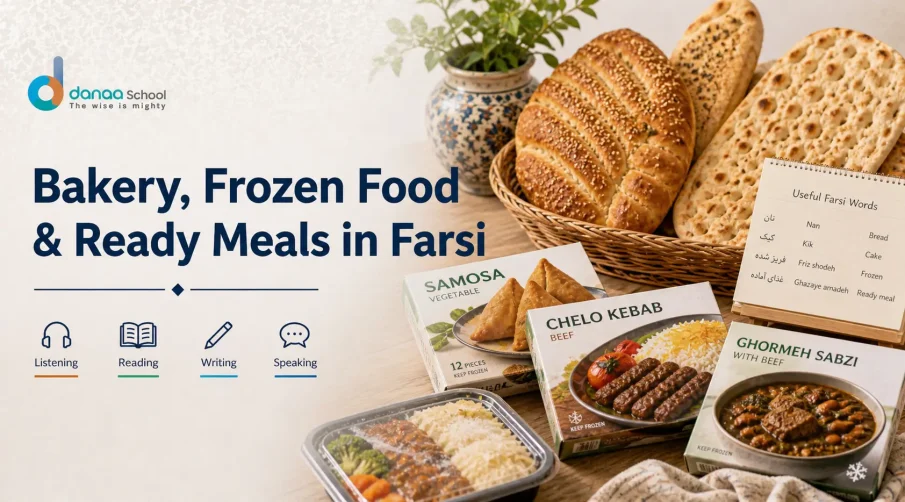 Bakery Words in Farsi | Persian Bread, Pastries & Frozen Food