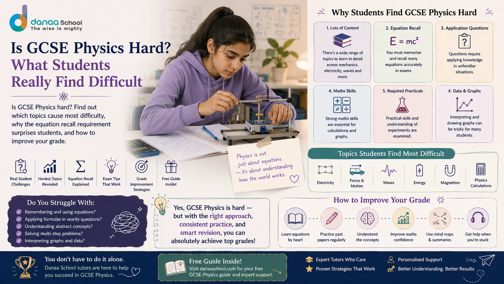 Is GCSE Physics Hard? What Students Really Find Difficult