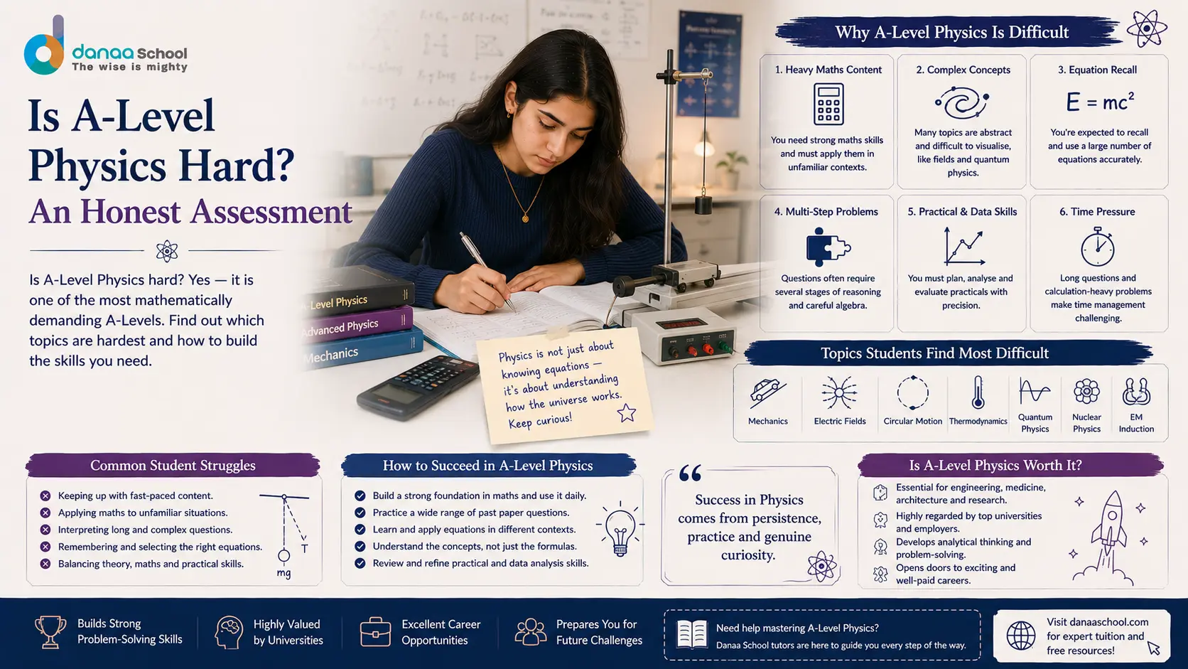 Is A Level Physics Hard?