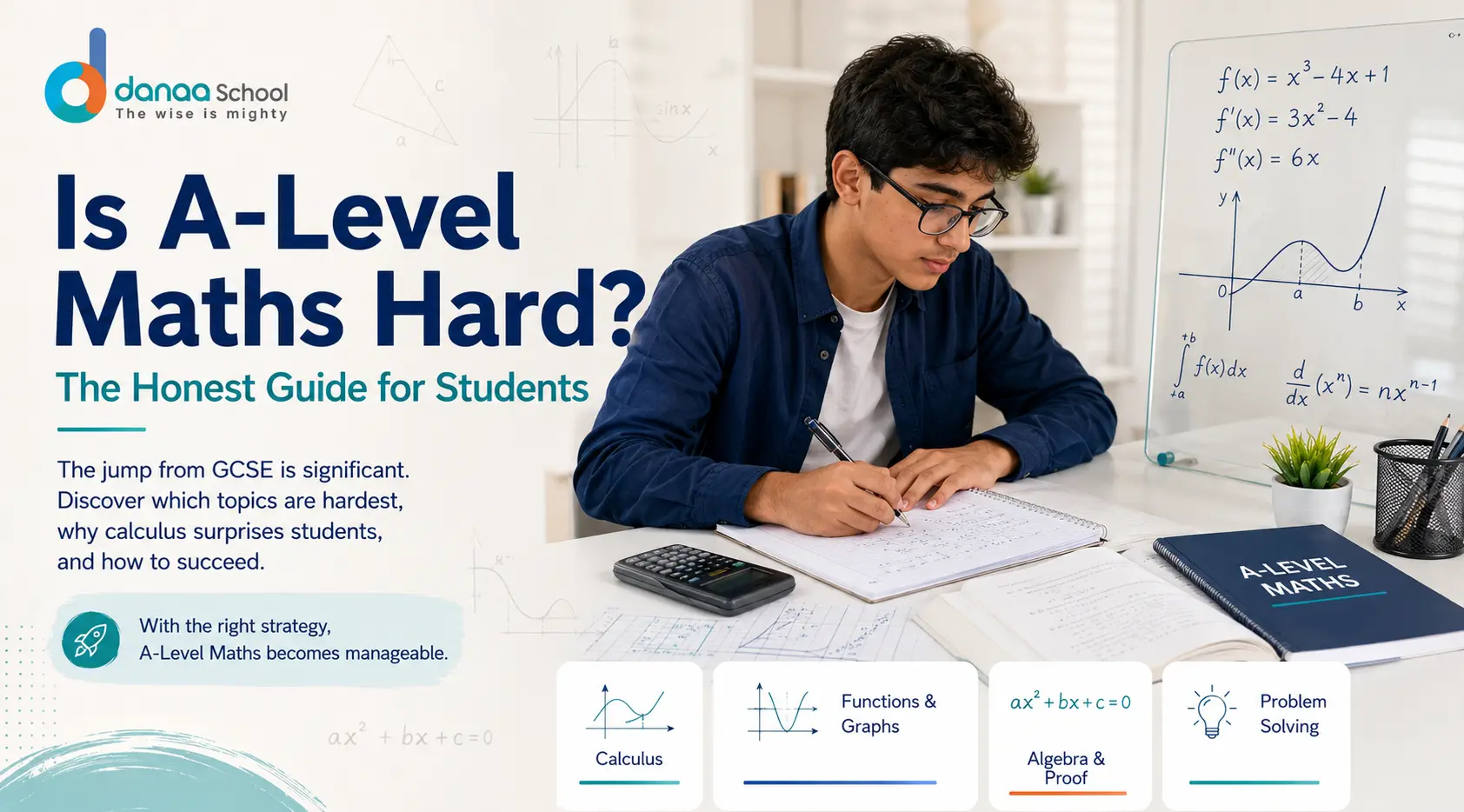 is a level maths hard