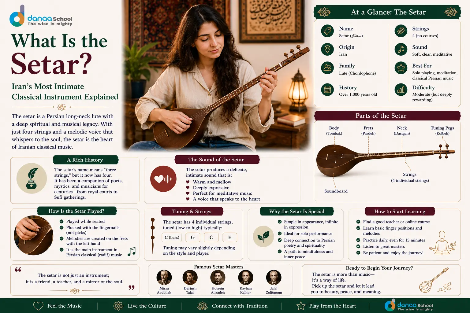 What Is the Persian Setar? Iran's Most Intimate Classical Instrument Explained